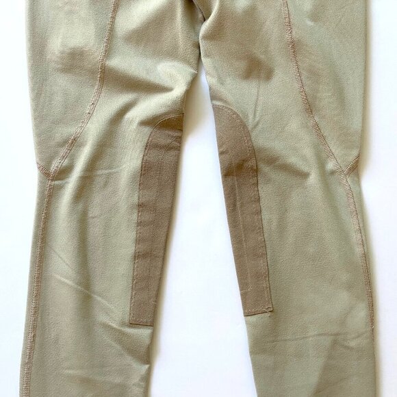 Kerrits Girls Knee Patch Performance Riding Tights Tan XL 16-18 Equestrian - Picture 4 of 15